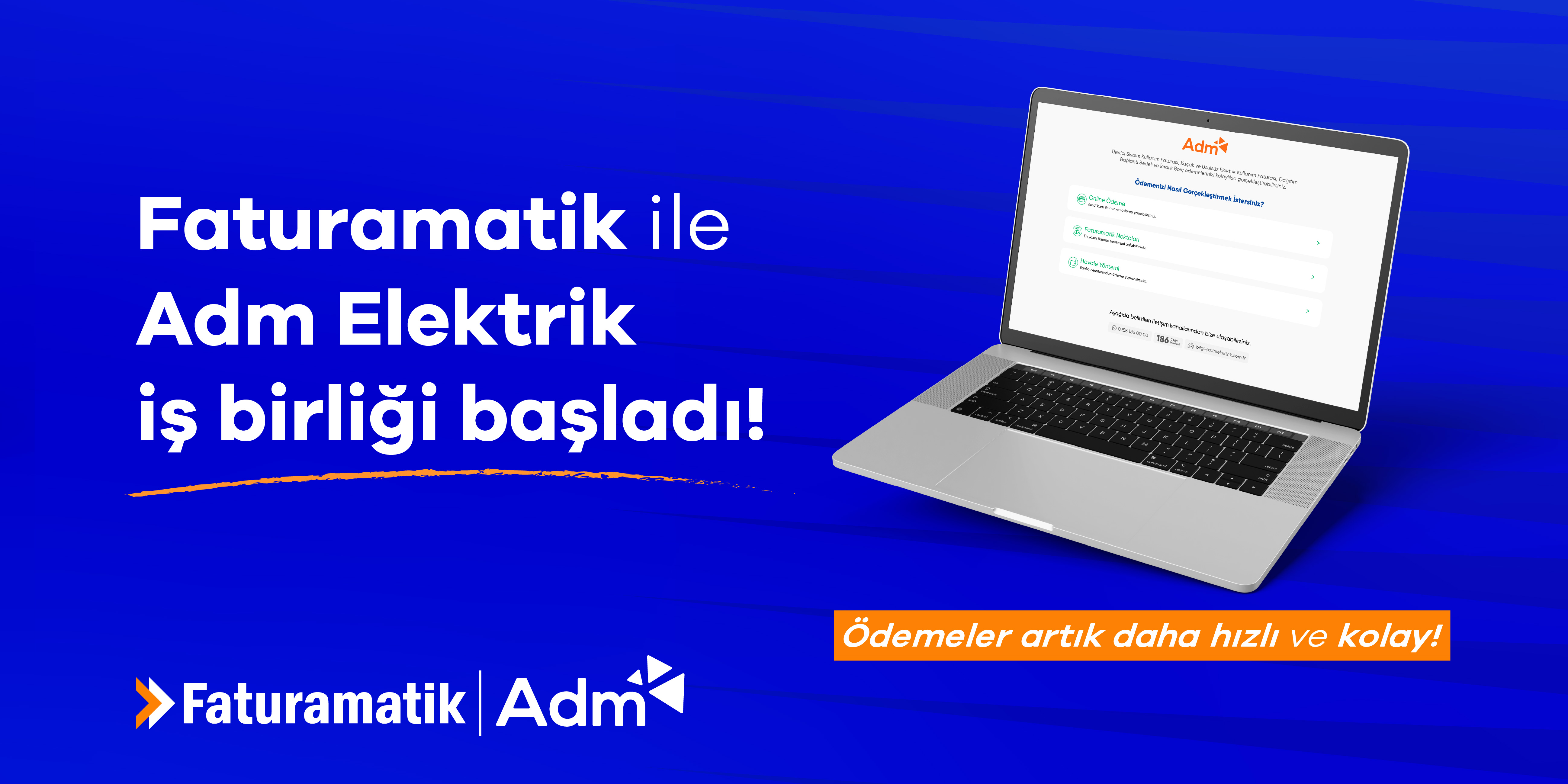 Faturamatik ile Adm Elektrik İş Birliği Başladı